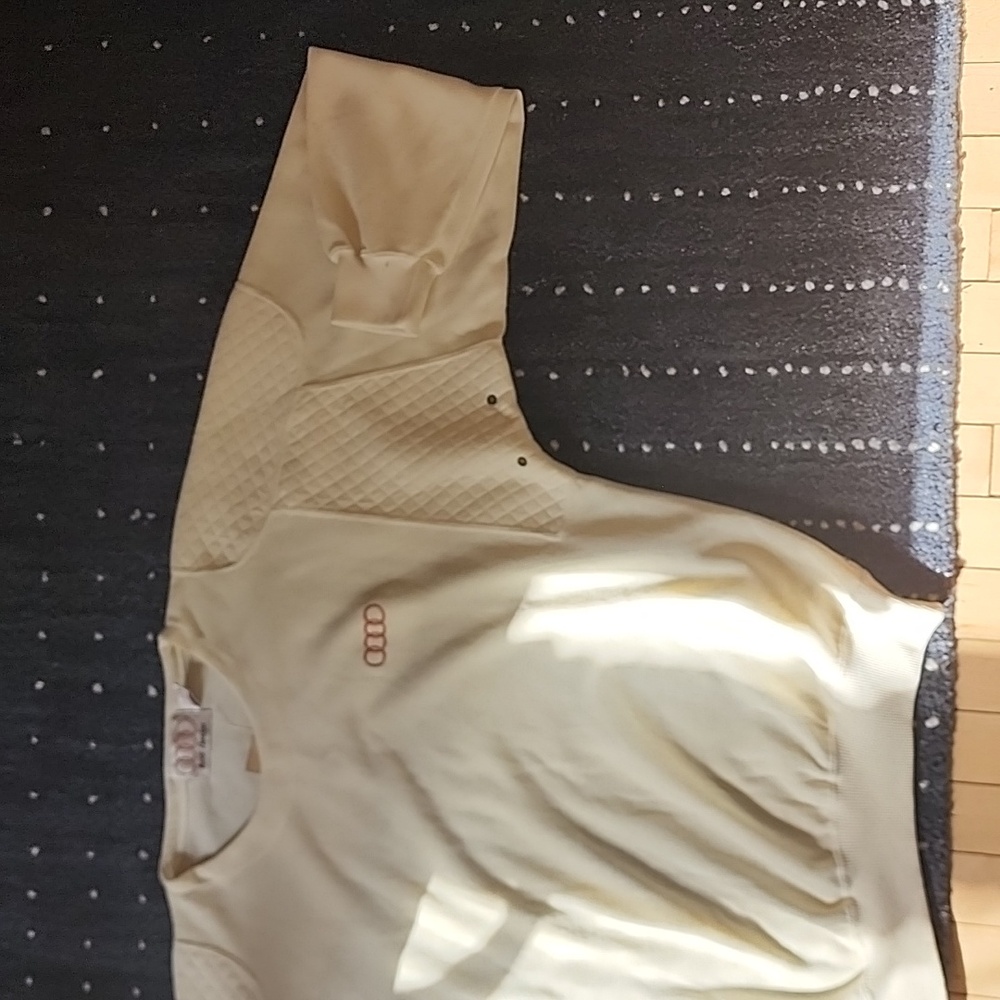 Vintage Sweater from Audi Design White/Cream size L - Picture 2 of 6